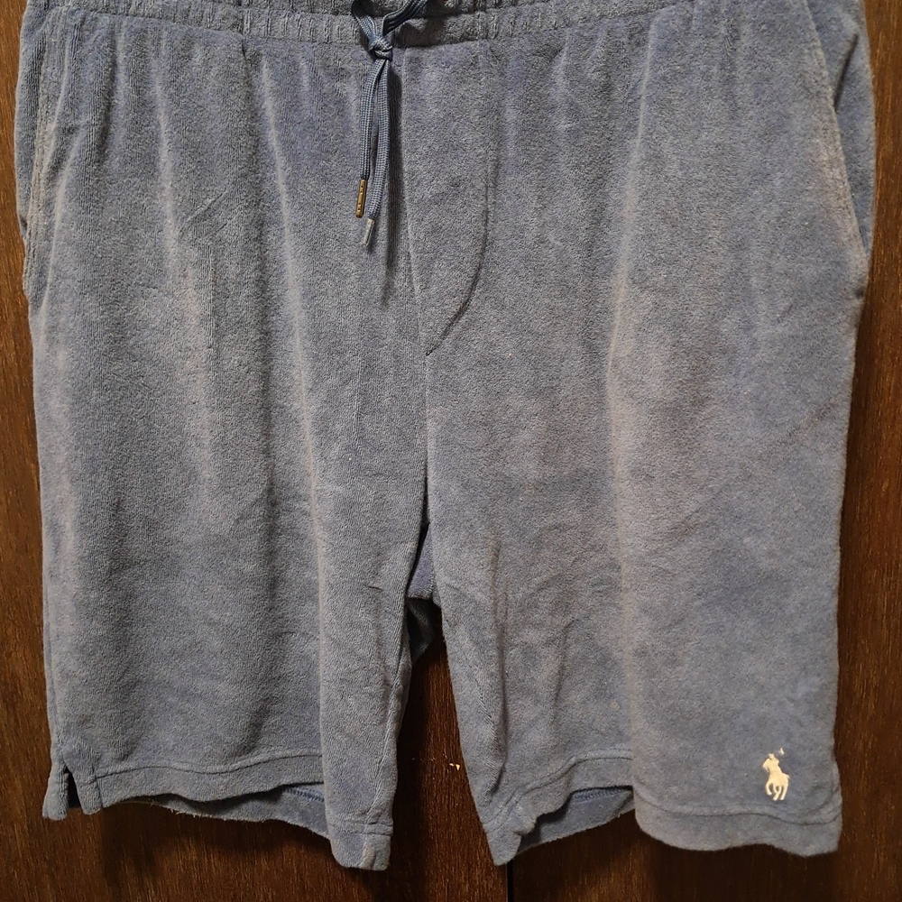 Polo by Ralph Lauren Men's Athletic Shorts in Soft Blue